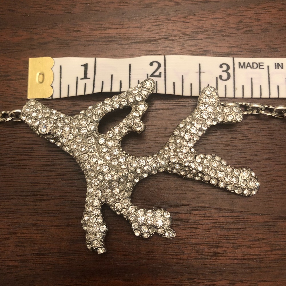 Crystal Coral Necklace NWOT - Picture 3 of 3